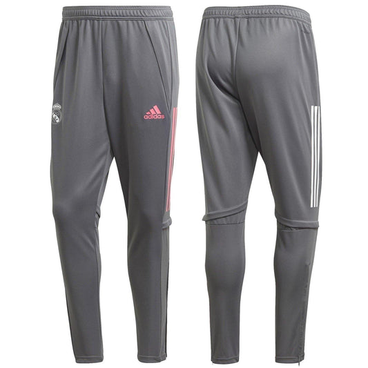 Real Madrid soccer grey technical training pants 2020/21 - Adidas