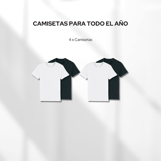 Pack 'Camisetas para todo el año'-0